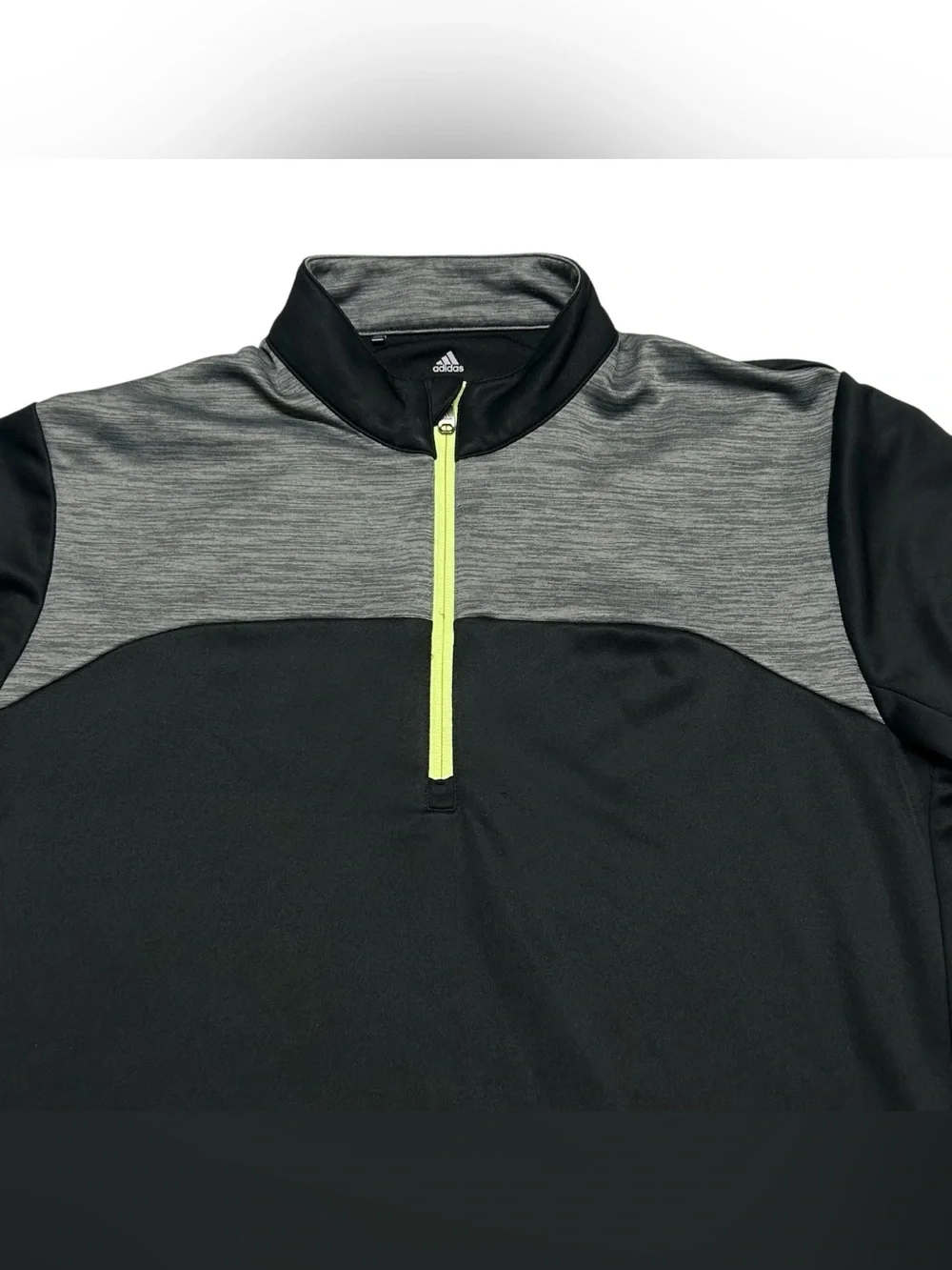 Adidas Golf Mens Size L Sweatshirt 1/4 Zip Gym Running Outdoor Activewear
